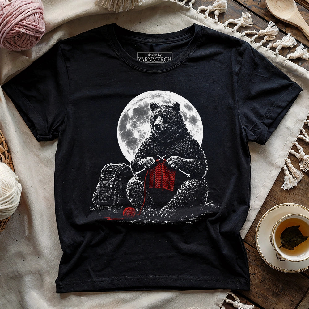 Camping Bear T-shirt