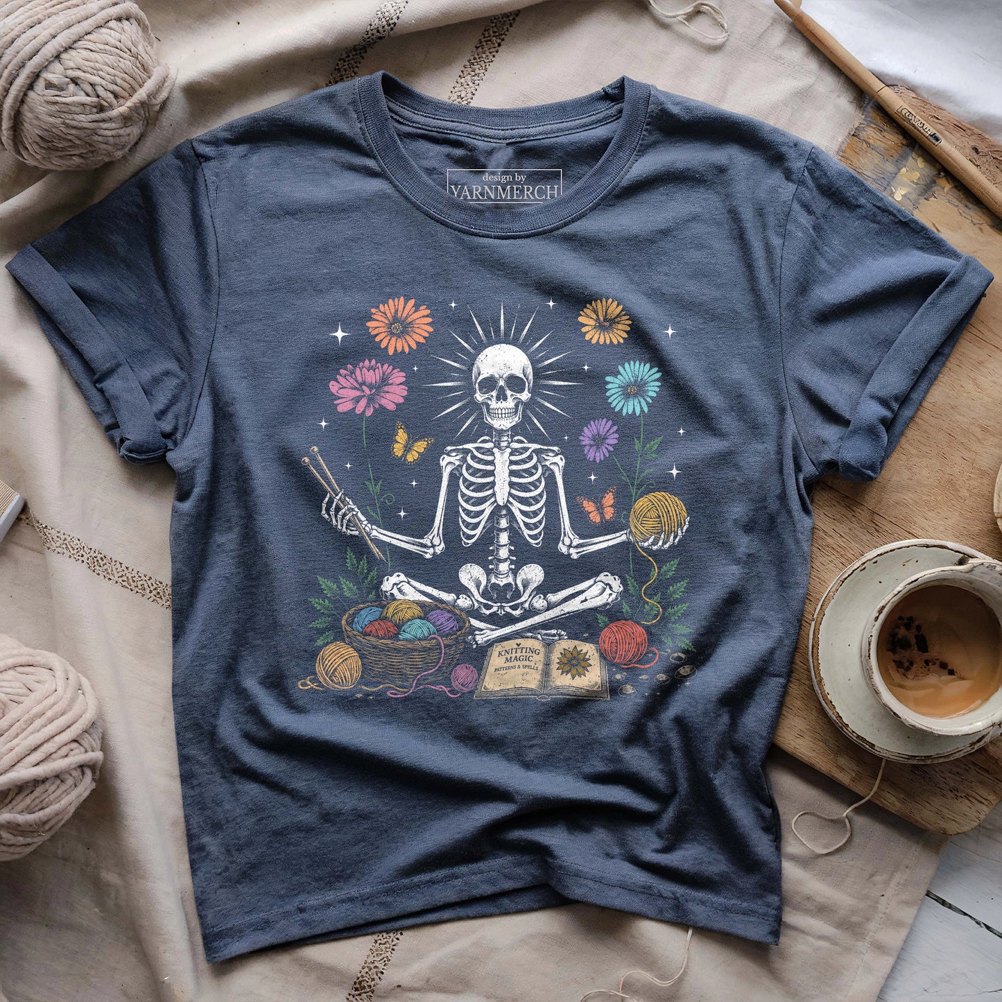 Can't Let Knitting Go T-shirt
