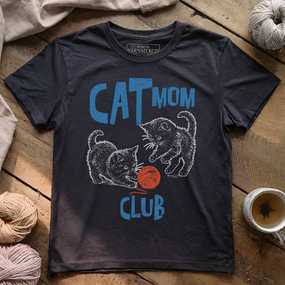 Cat Mom Club T-shirt