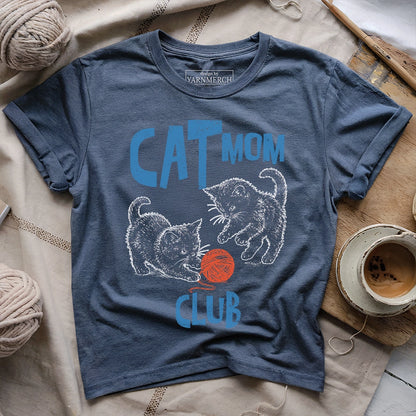 Cat Mom Club T-shirt