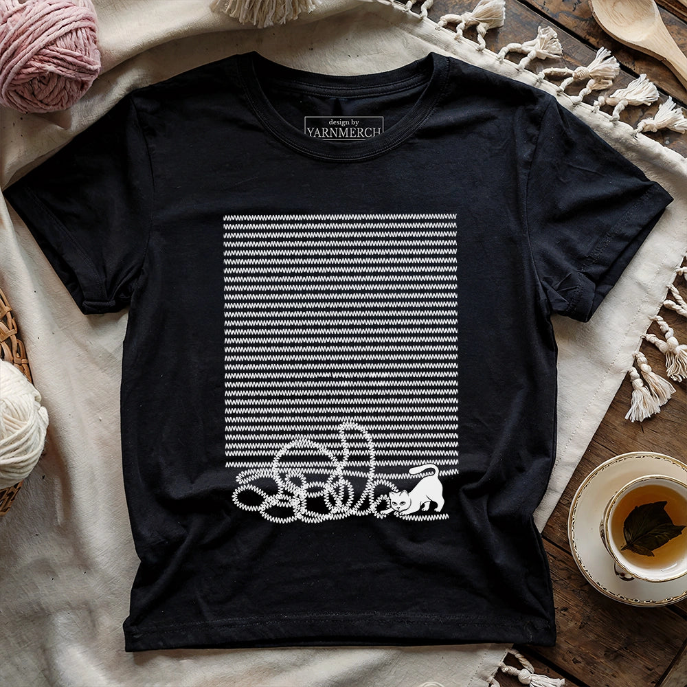 Cat Unraveled T-shirt