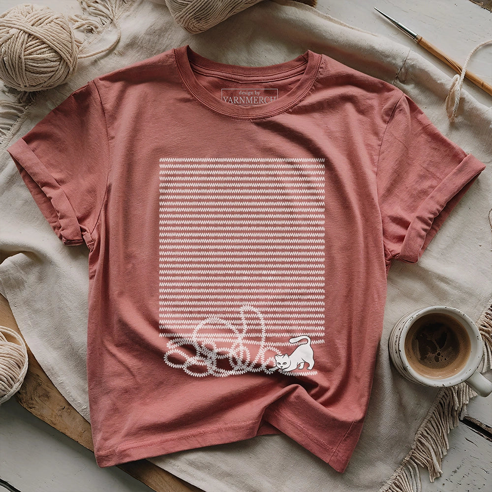 Cat Unraveled T-shirt