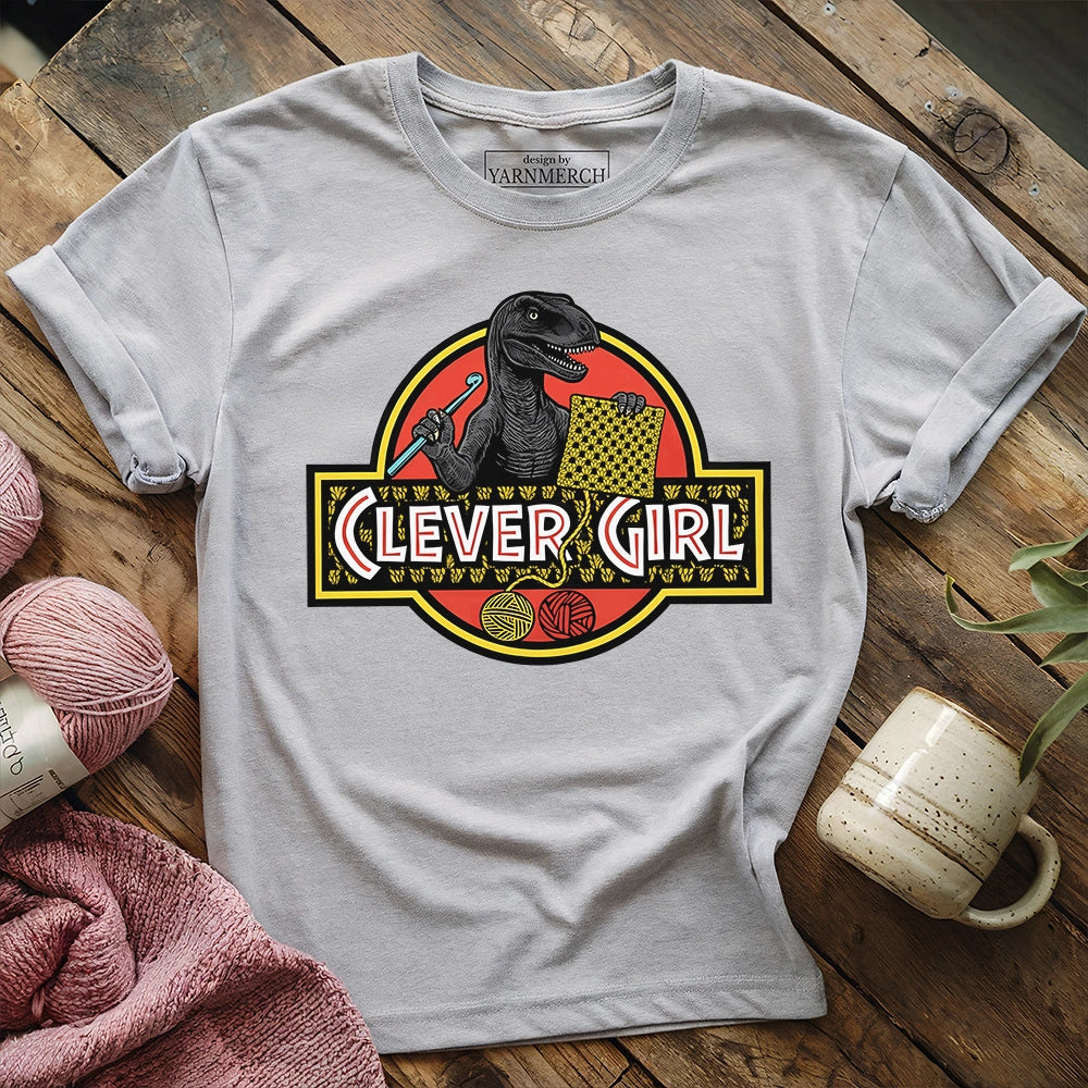 Clever Girl Crochet T-shirt
