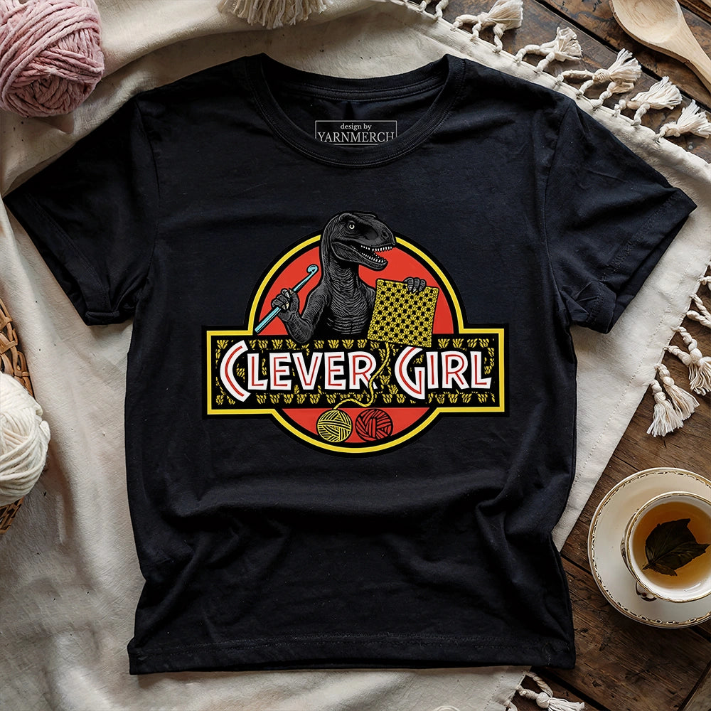 Clever Girl Crochet T-shirt