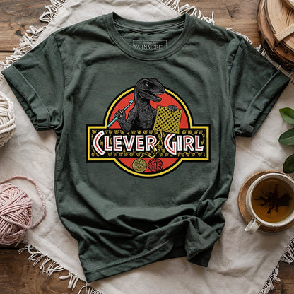 Clever Girl Crochet T-shirt