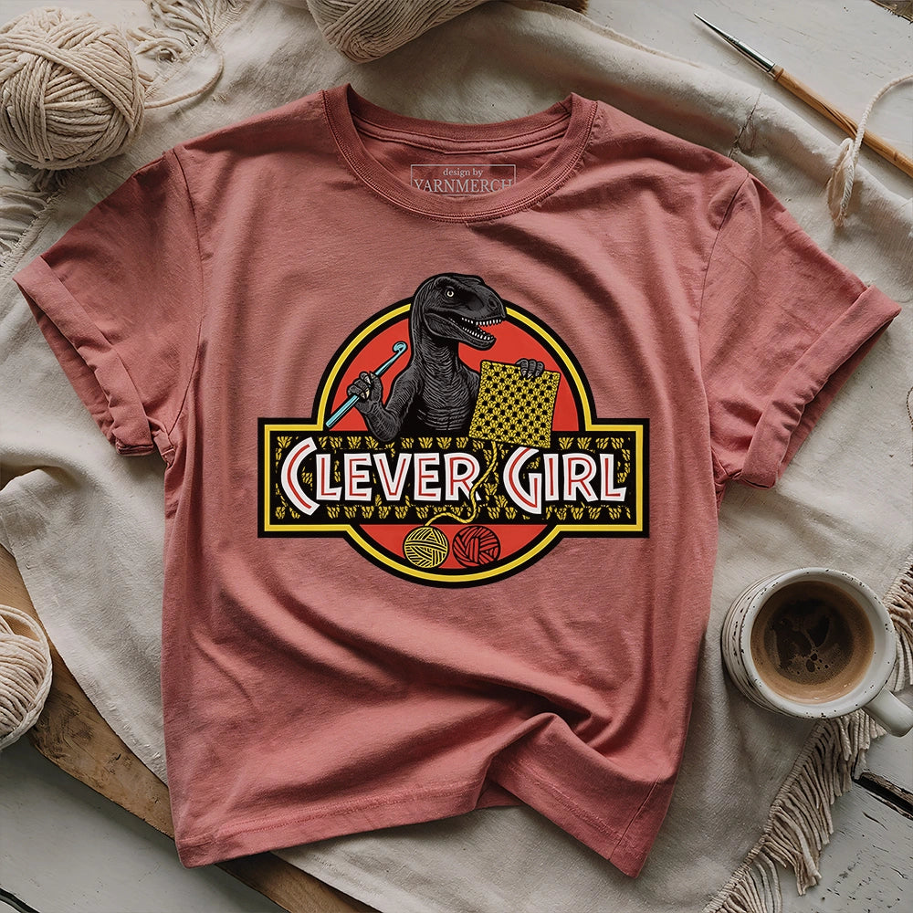 Clever Girl Crochet T-shirt