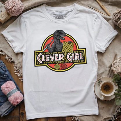 Clever Girl Crochet T-shirt