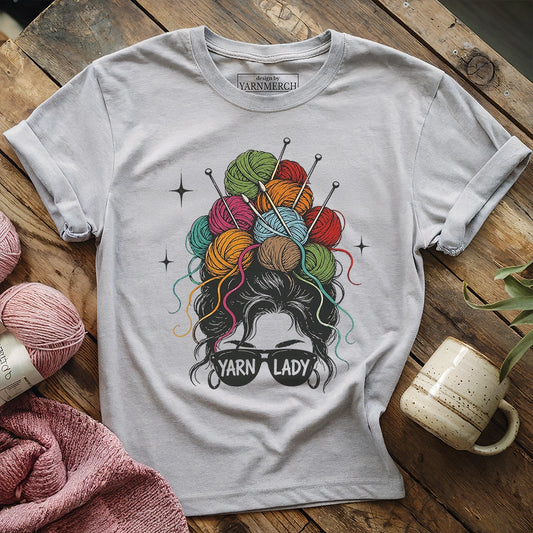 Cool Yarn Lady T-shirt