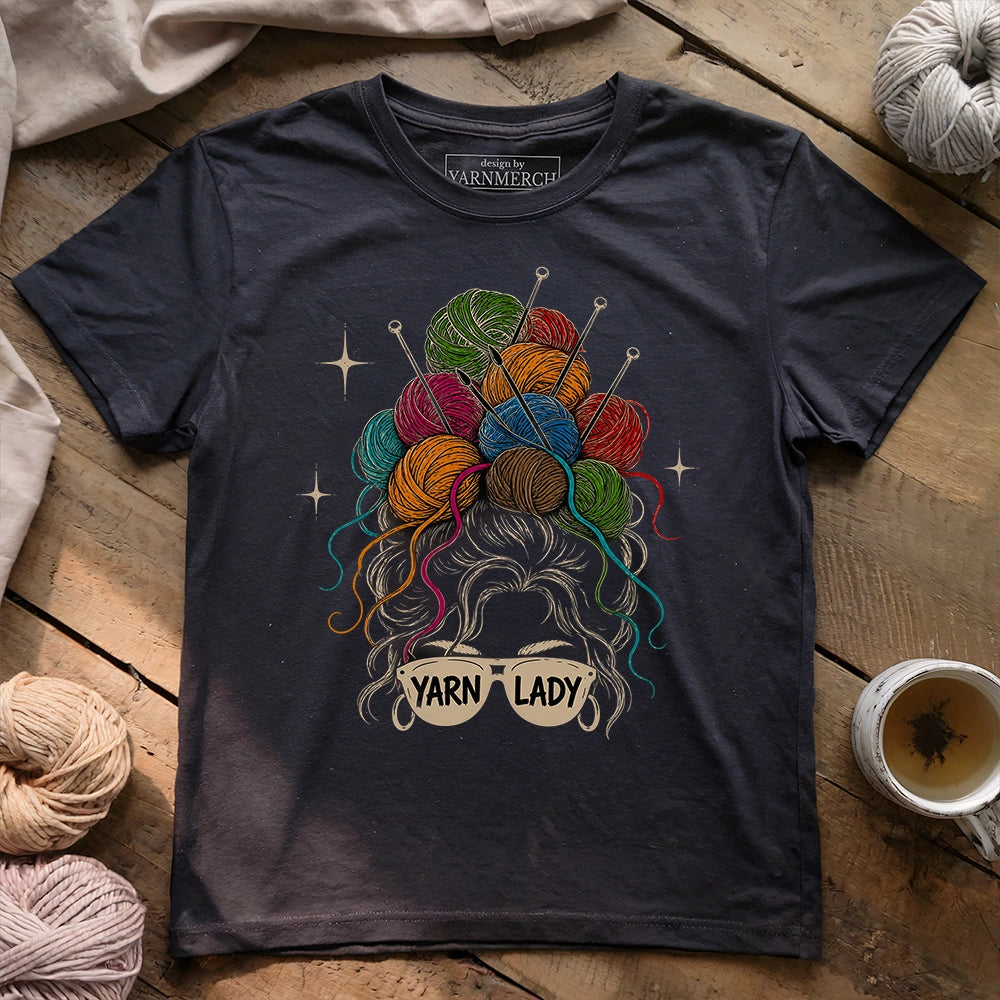 Cool Yarn Lady T-shirt