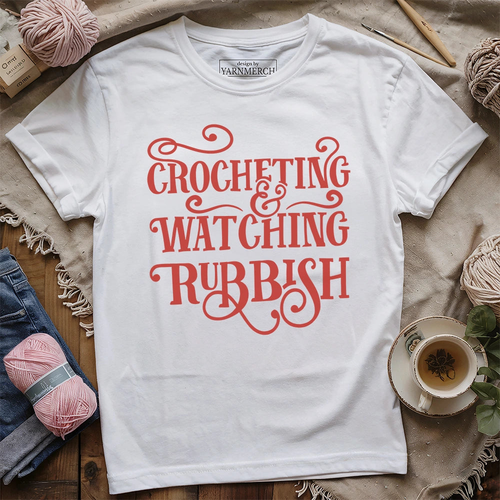 Crochet And Christmas Movie T-shirt