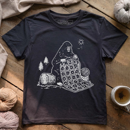 Crochet Bigfoot T-shirt