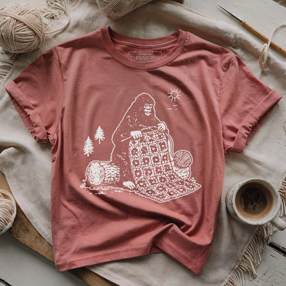 Crochet Bigfoot T-shirt