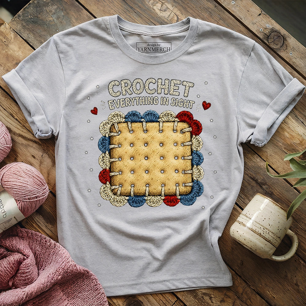 Crochet Everything In Sight T-shirt