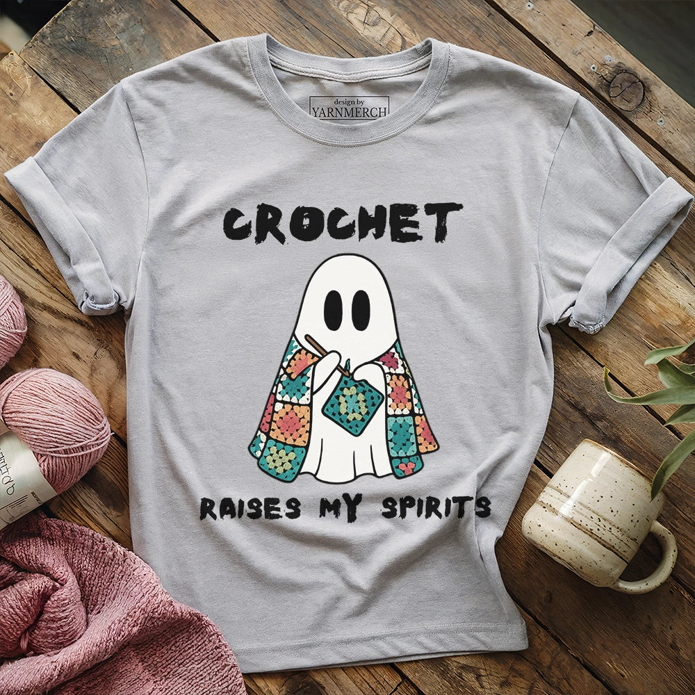 Crochet Raises My Spirits T-shirt