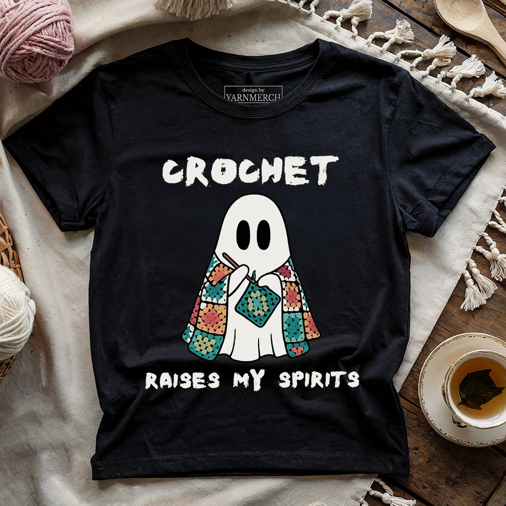 Crochet Raises My Spirits T-shirt