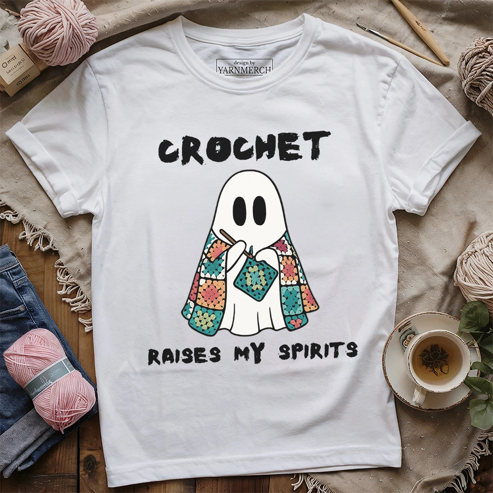 Crochet Raises My Spirits T-shirt