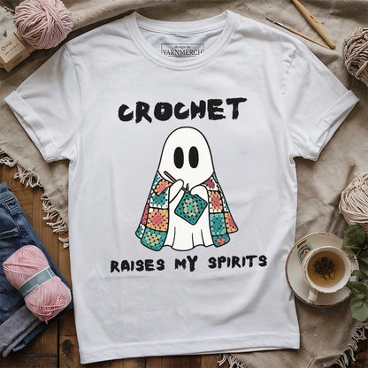 Crochet Raises My Spirits T-shirt