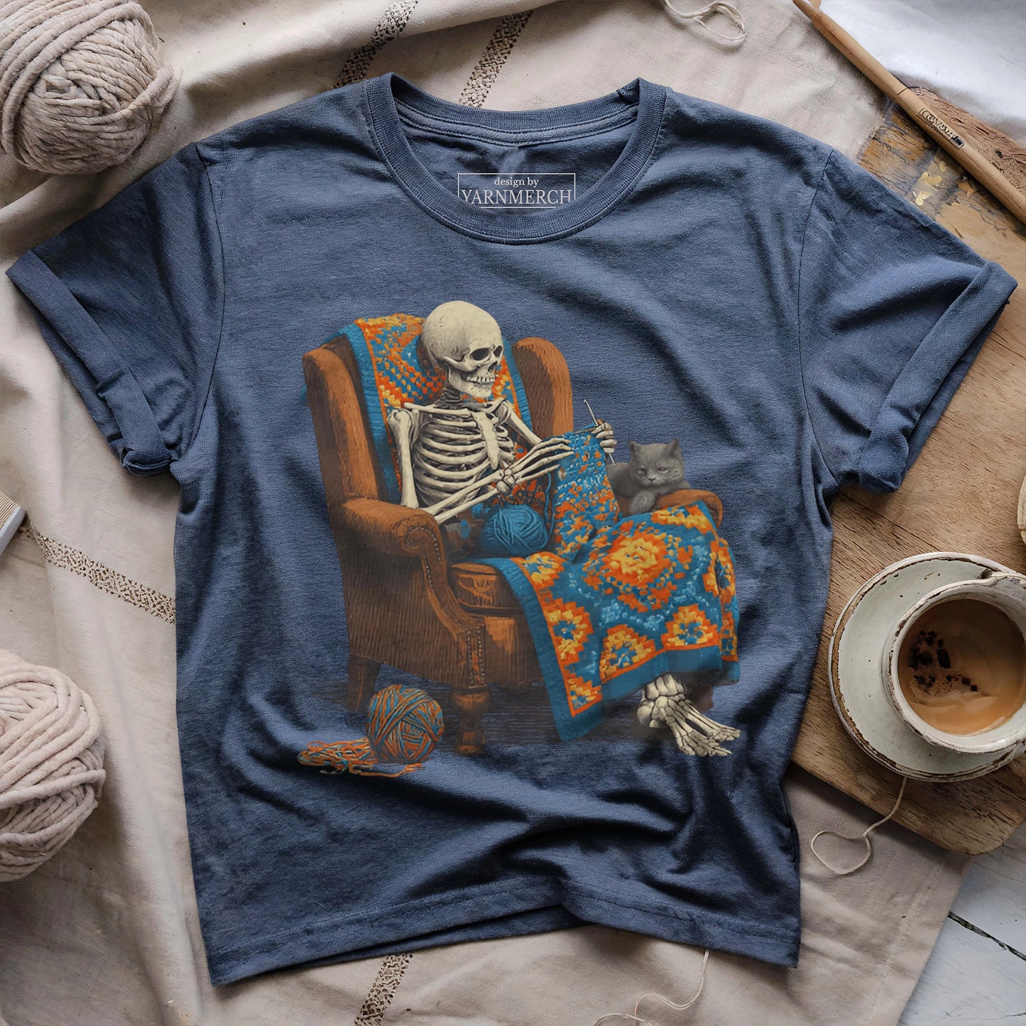 Crochet Till Death T-shirt