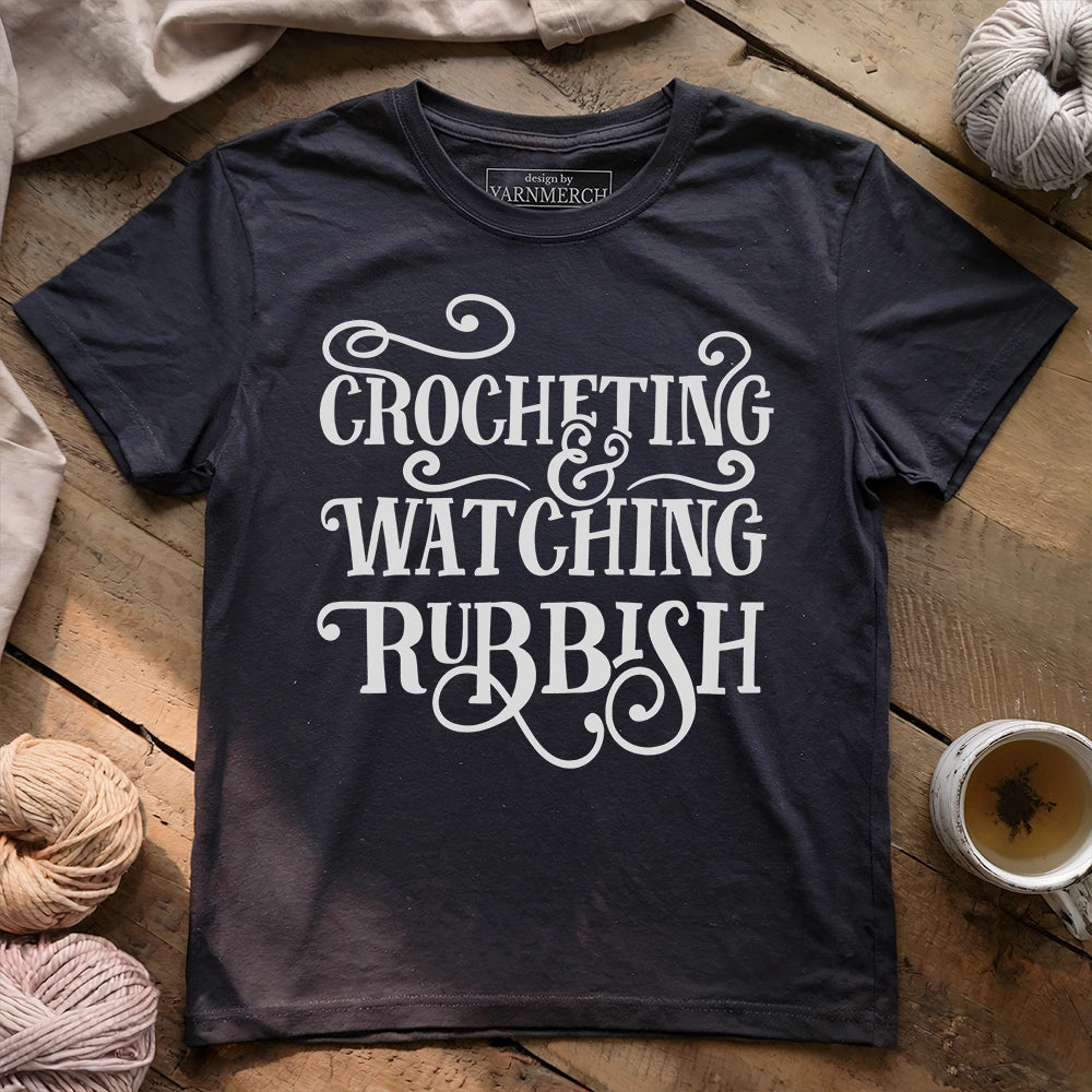 Crochet And Christmas Movie T-shirt