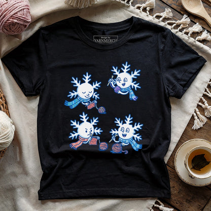 Crocheting Snowflakes T-shirt