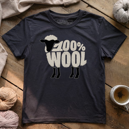 100% Wool T-shirt