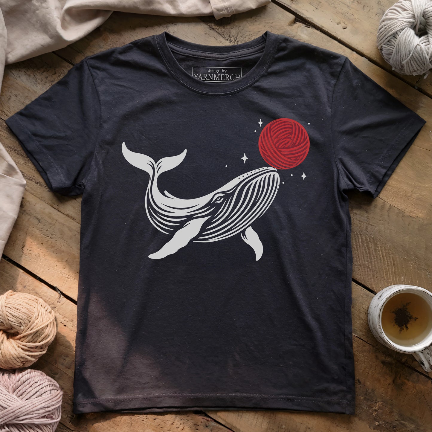 A Whale Of A Yarn T-shirt