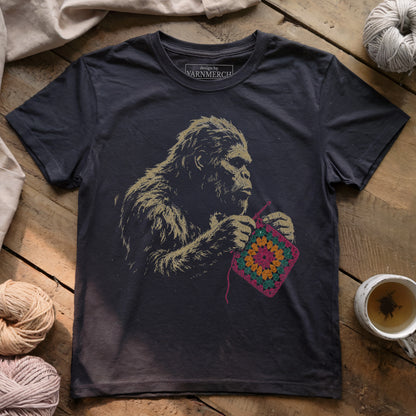 Big Foot Crocheting T-shirt