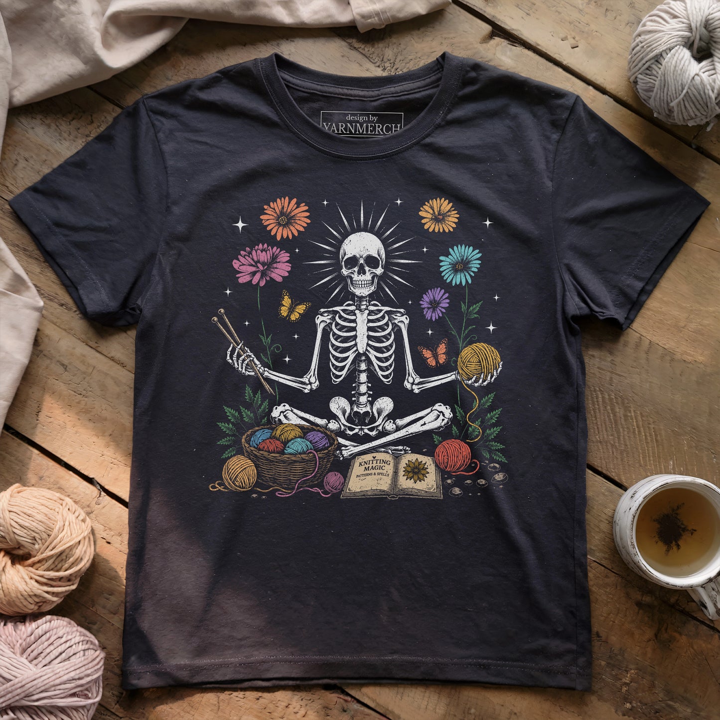 Can't Let Knitting Go T-shirt