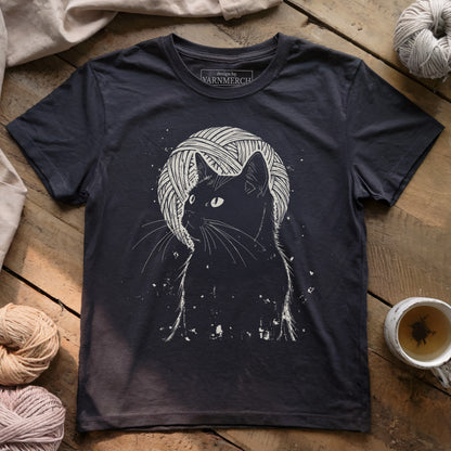 Cat Under The Moon T-shirt