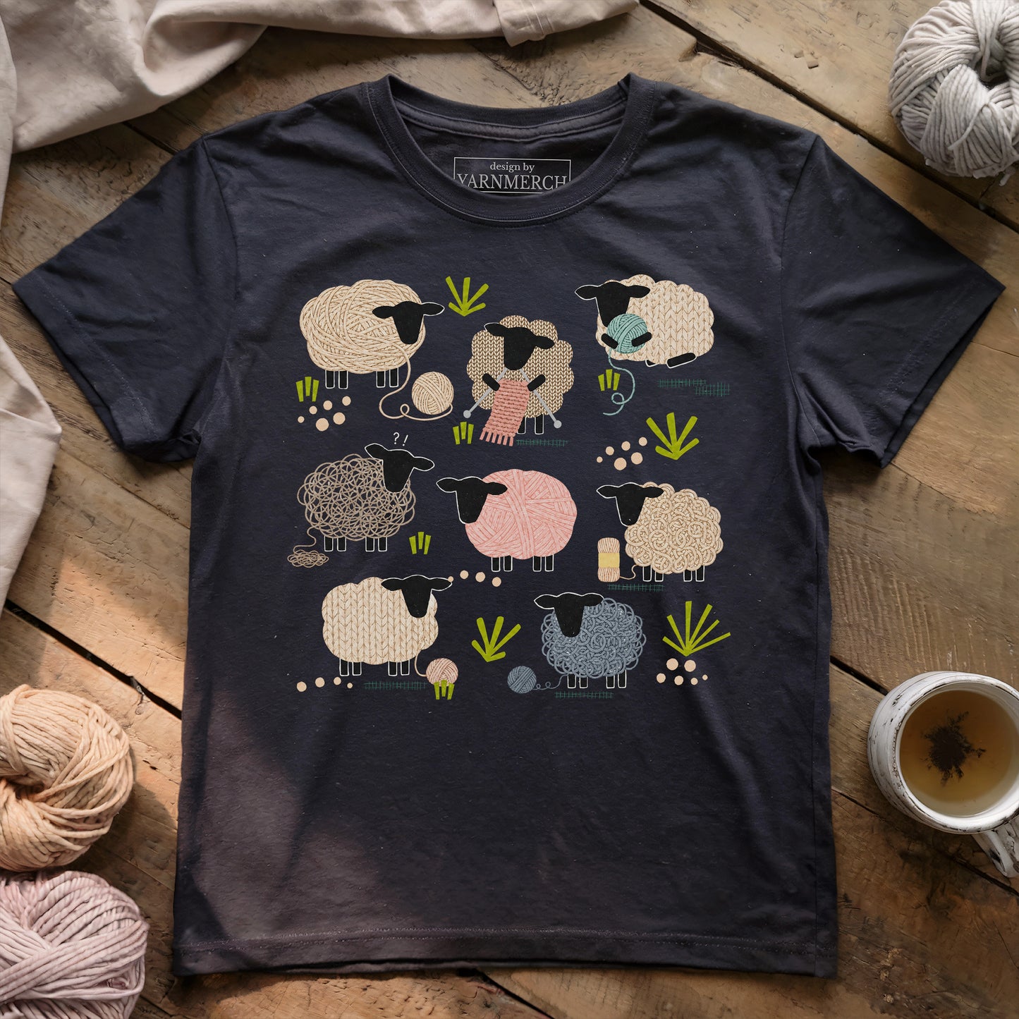Colorful Sheeps T-shirt