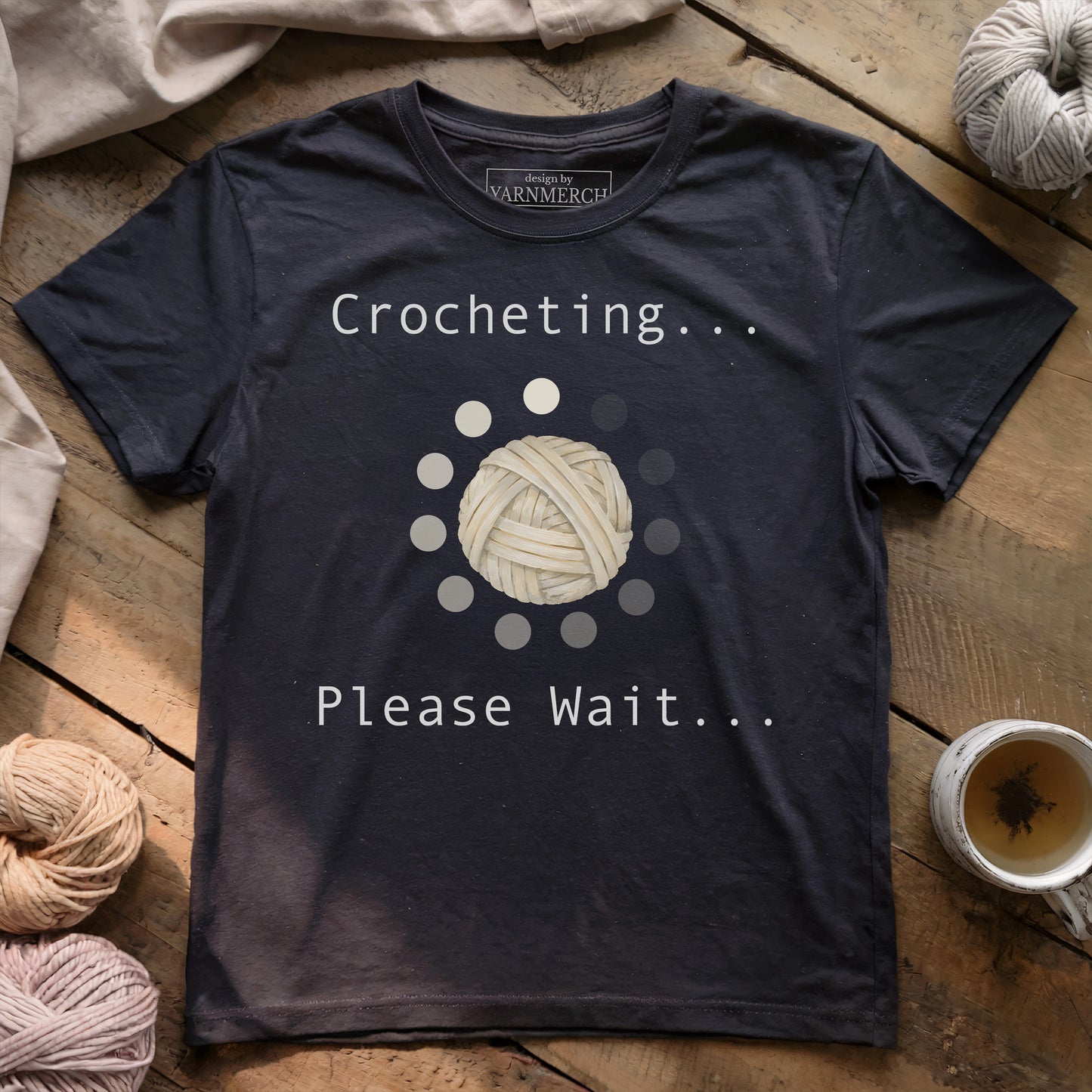 Crocheting In Progress T-shirt