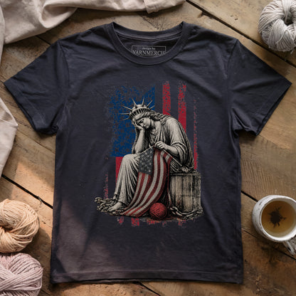 Crying & Knitting For Liberty T-shirt