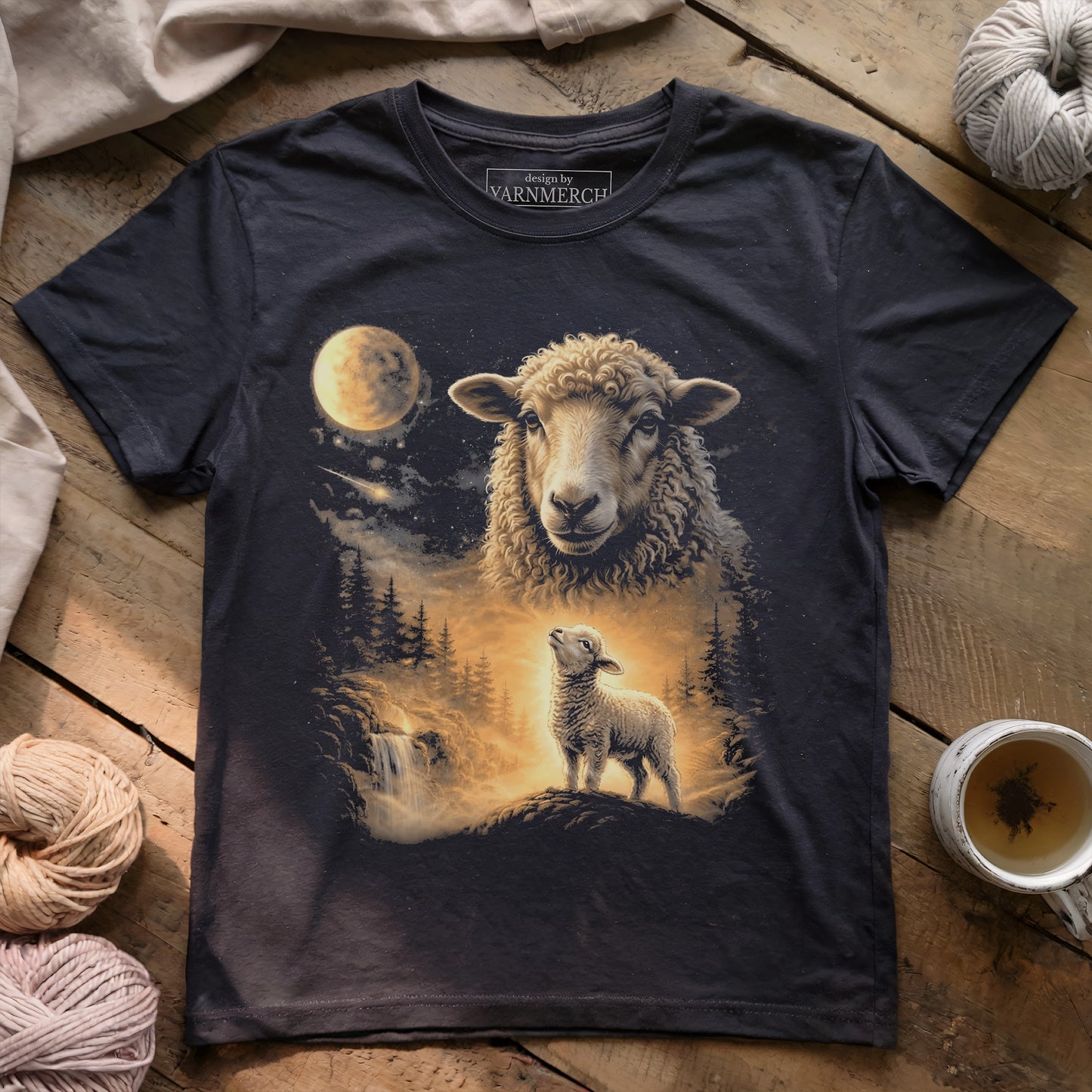 Ewe Under The Moon T-shirt