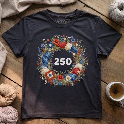 Floral Wreath 250 T-shirt