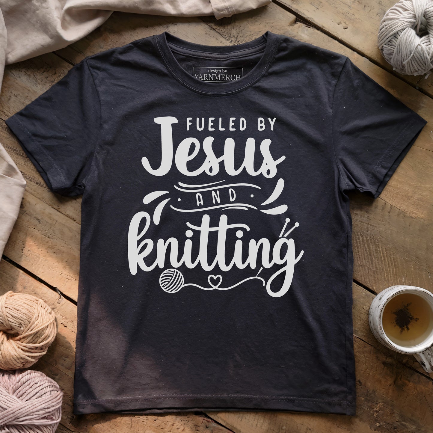 Fuel By Jesus & Knitting T-shirt