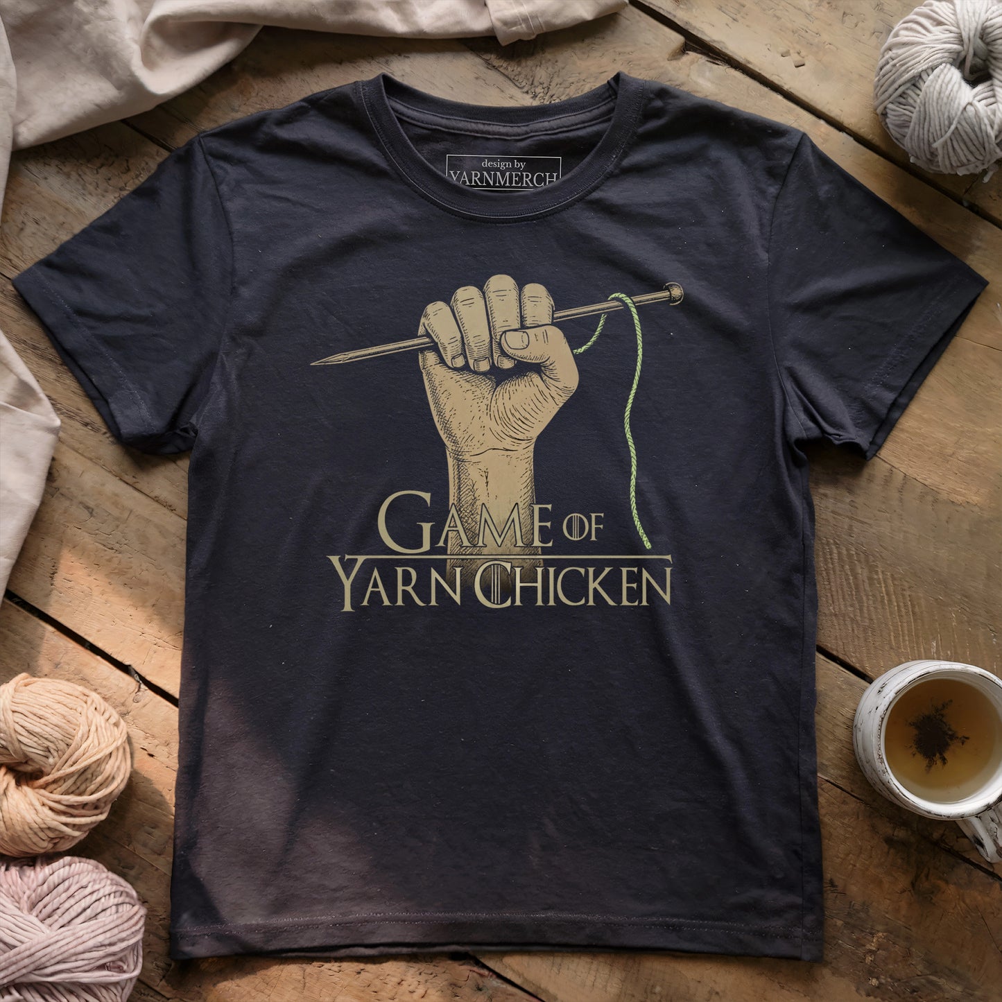 Game Of Yarn Chicken T-shirt
