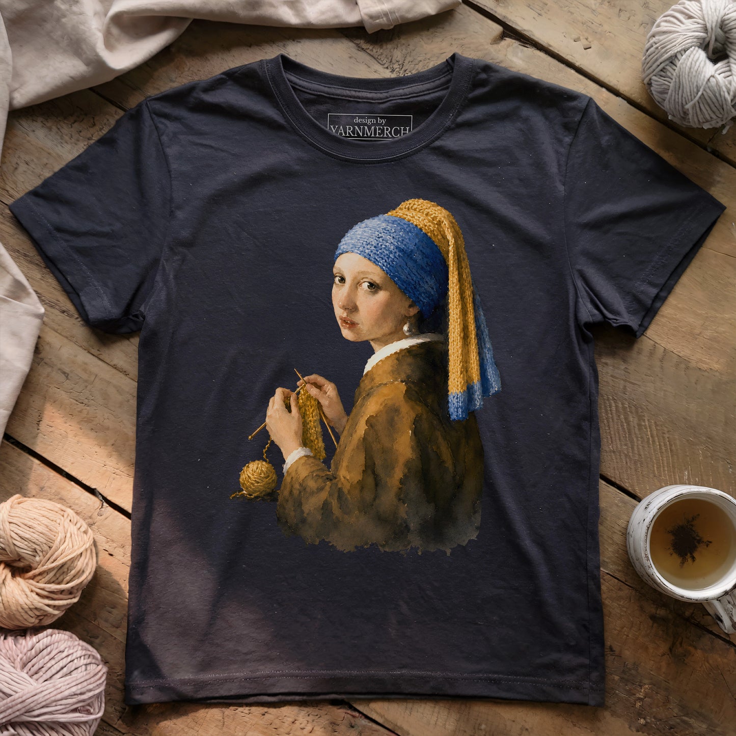 Girl Knitting T-shirt