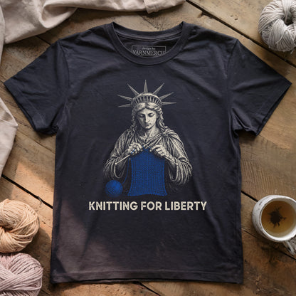 I Knit For Liberty T-shirt