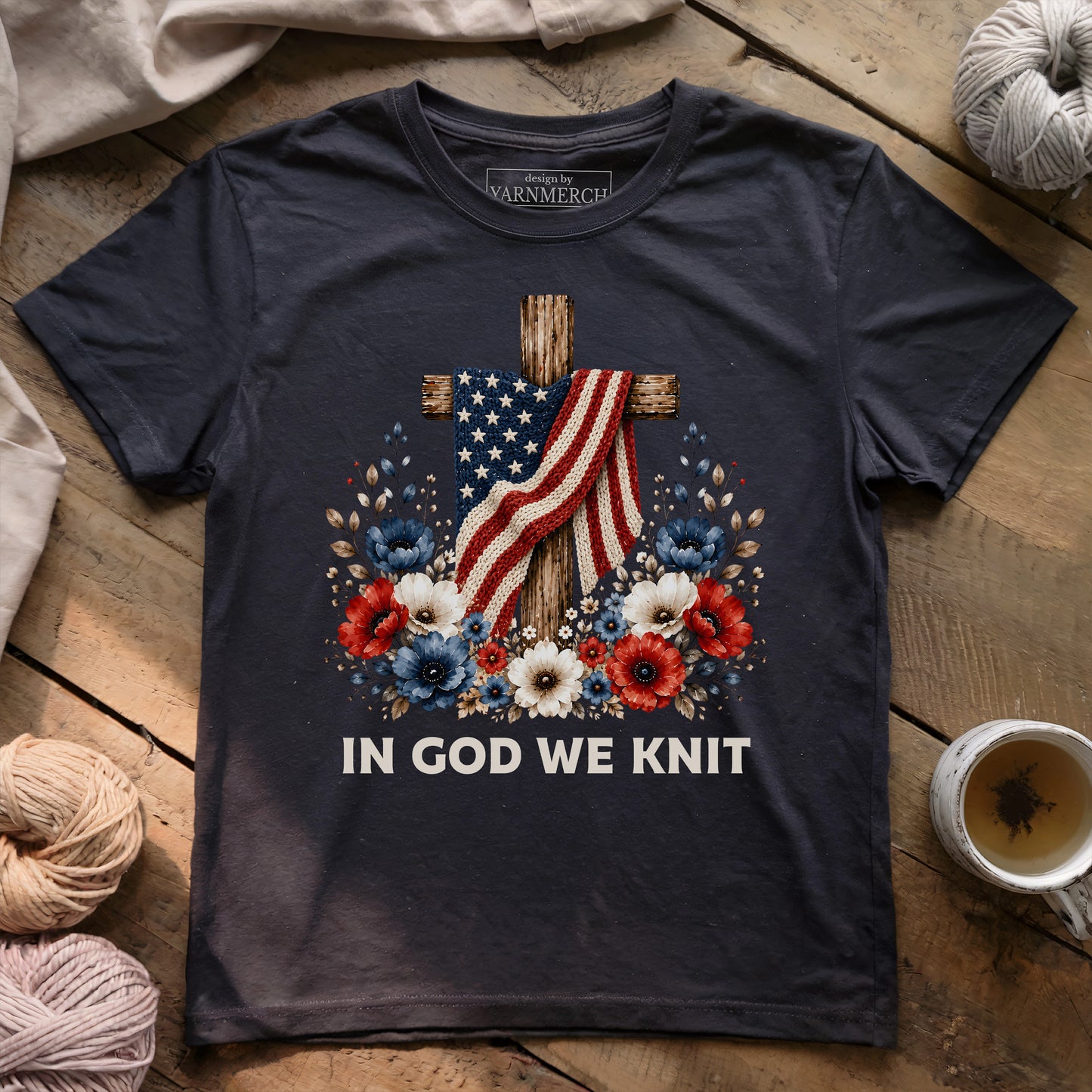 In God We Knit T-shirt