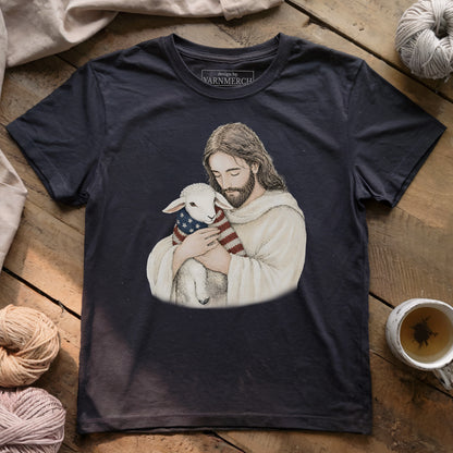 In God's Love We Knit T-shirt
