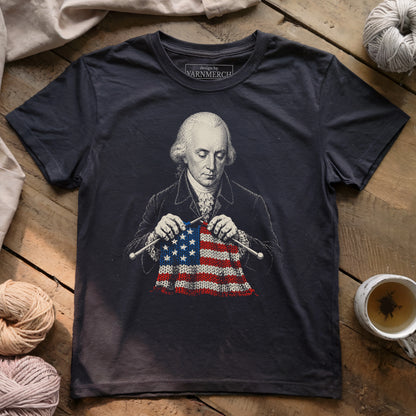 James Madison Knitting USA T-shirt