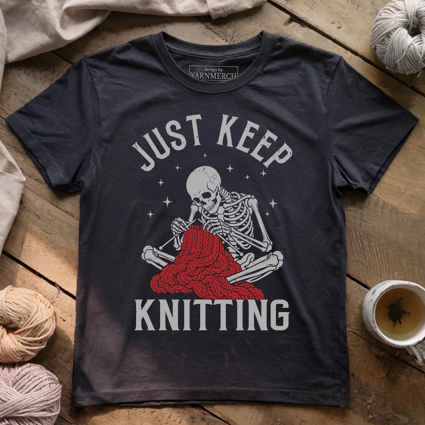Just Keep Knitting T-shirt