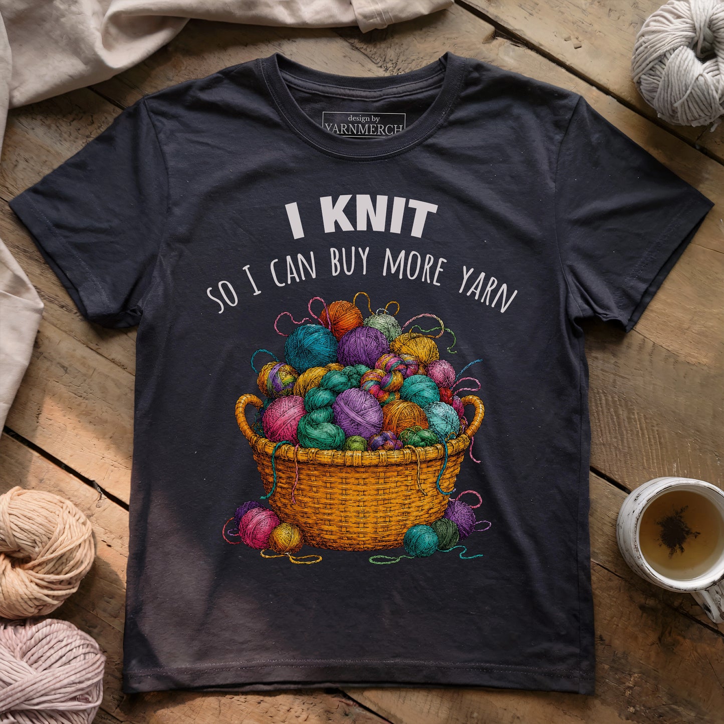 Knit To Buy More Yarn T-shirt