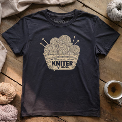 Knitter Of Men T-shirt