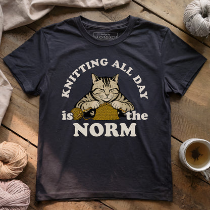 Knitting All Day Is Normal T-shirt