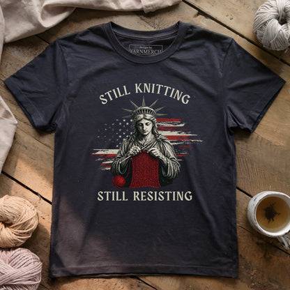 Knitting And Resisting T-shirt
