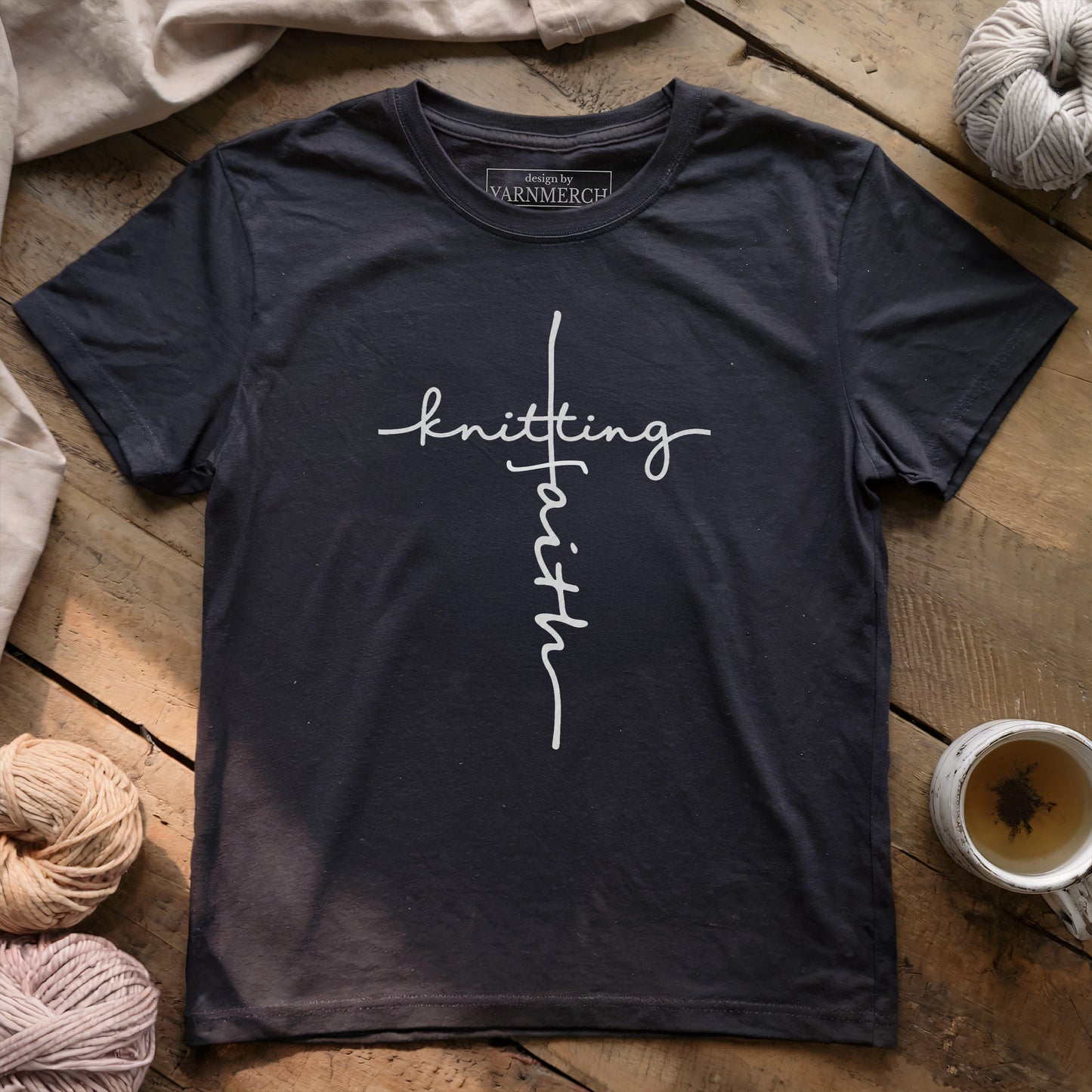 Knitting Faith T-shirt