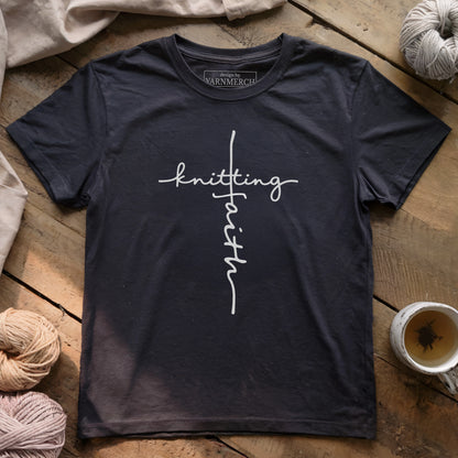 Knitting Faith T-shirt