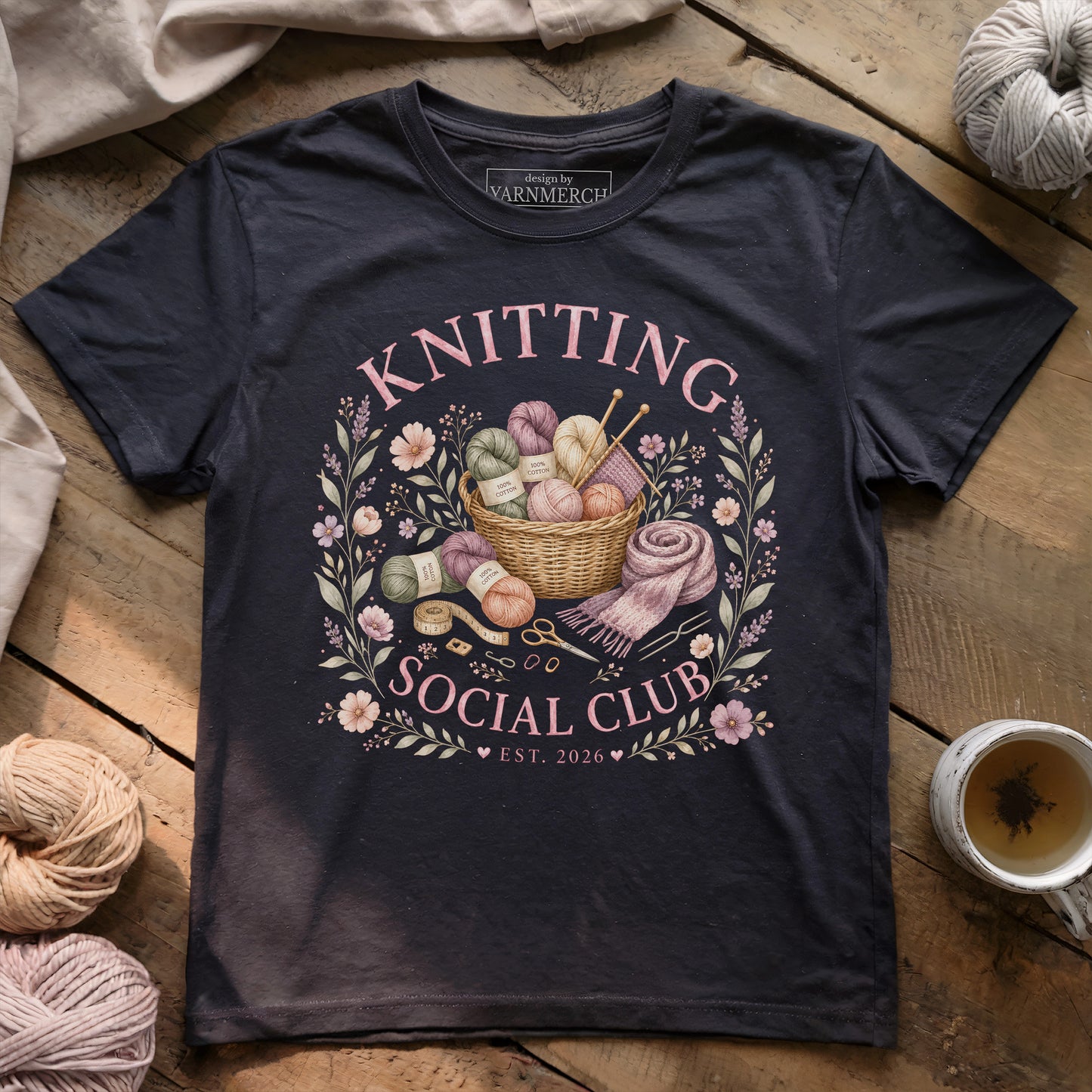 Knitting Social Club T-shirt