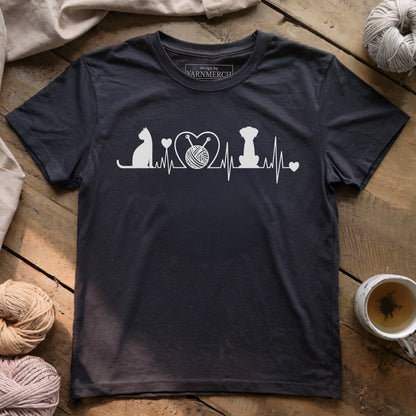 Pets & Knit T-shirt